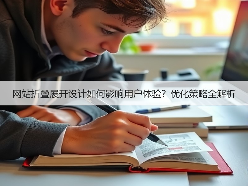 网站折叠展开设计如何影响用户体验？优化策略全解析