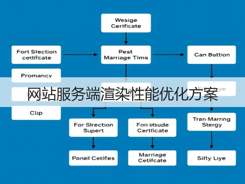 网站服务端渲染性能优化方案