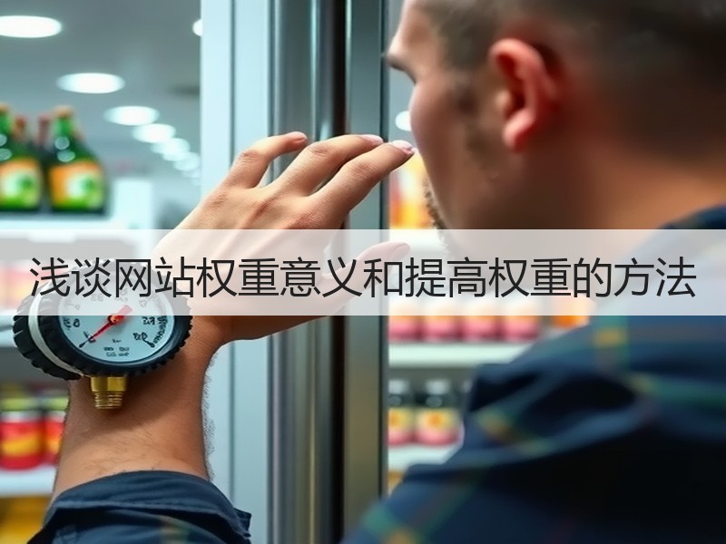 浅谈网站权重意义和提高权重的方法