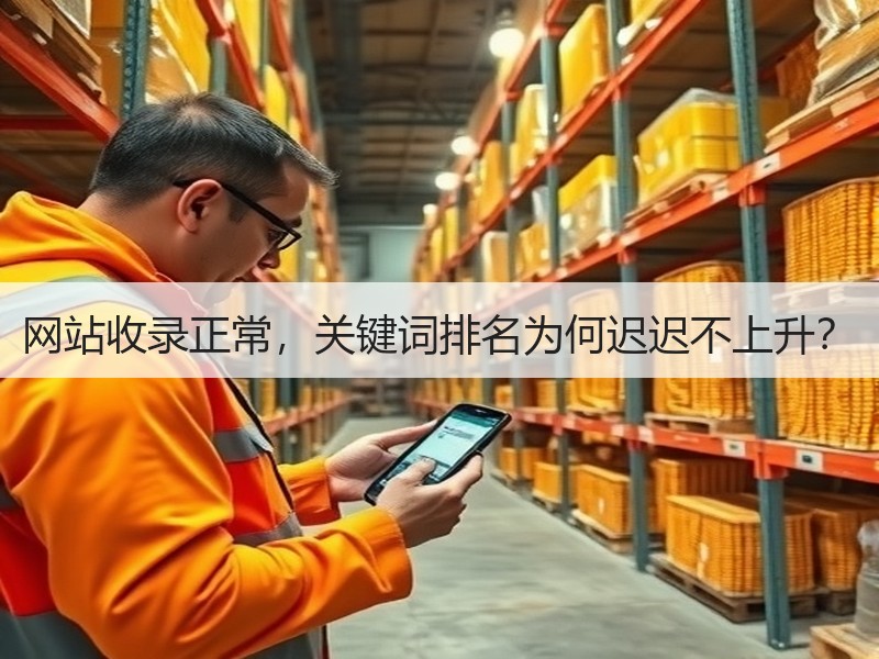 网站收录正常，关键词排名为何迟迟不上升？