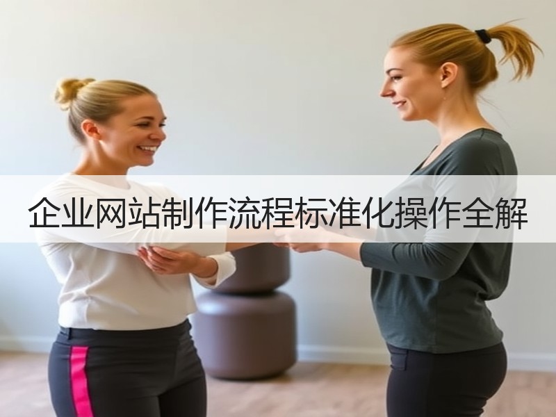 企业网站制作流程标准化操作全解