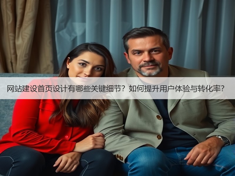 网站建设首页设计有哪些关键细节？如何提升用户体验与转化率？