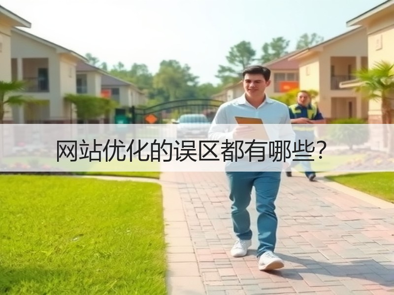 网站优化的误区都有哪些？