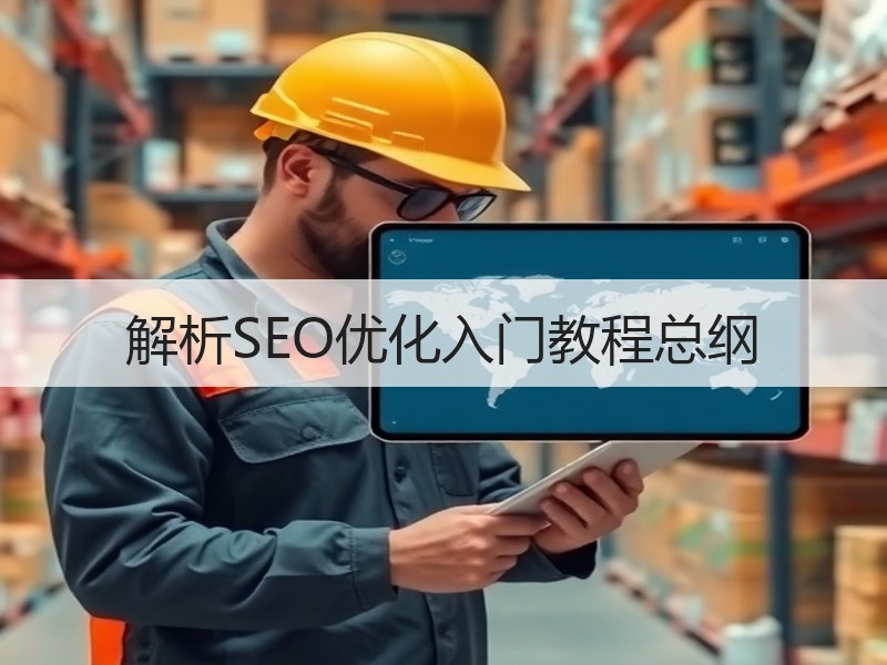 解析SEO优化入门教程总纲