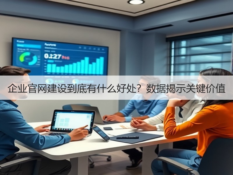 企业官网建设到底有什么好处？数据揭示关键价值