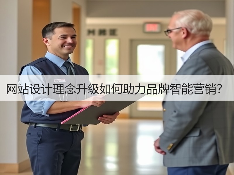 网站设计理念升级如何助力品牌智能营销？