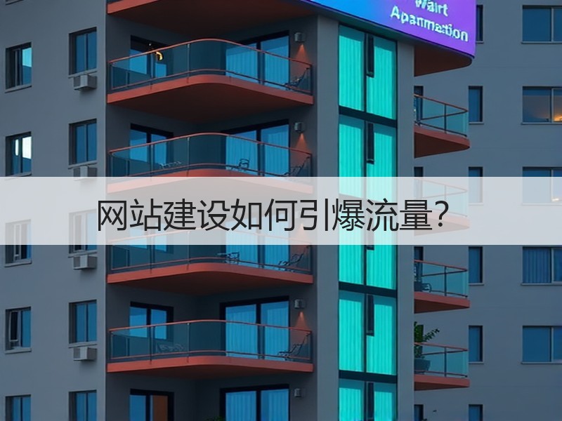 网站建设如何引爆流量？