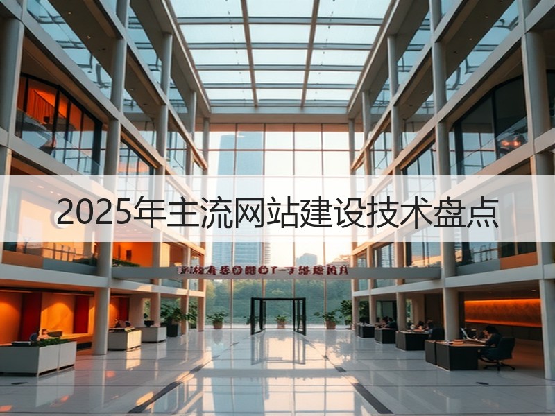 2025年主流网站建设技术盘点