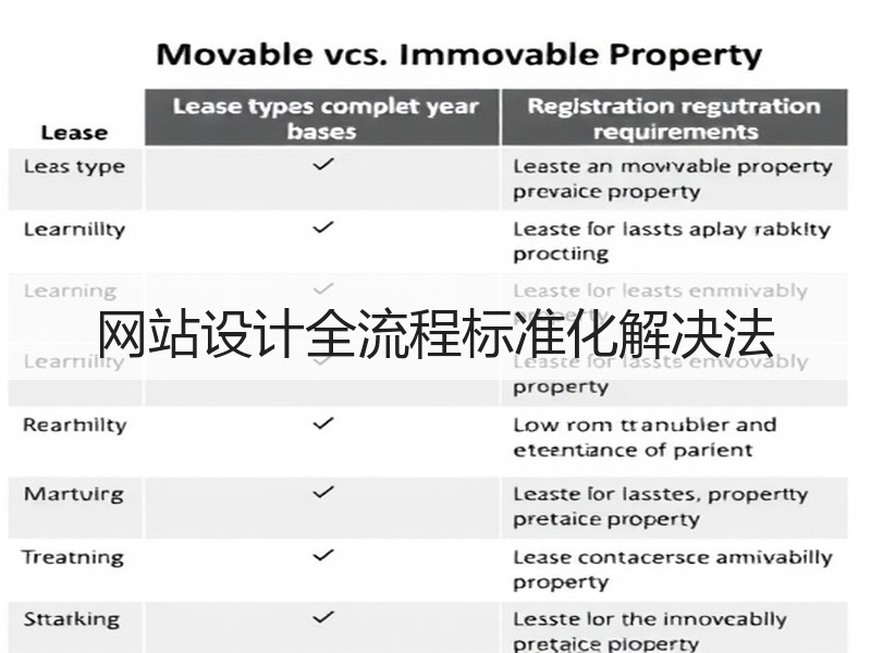 网站设计全流程标准化解决法