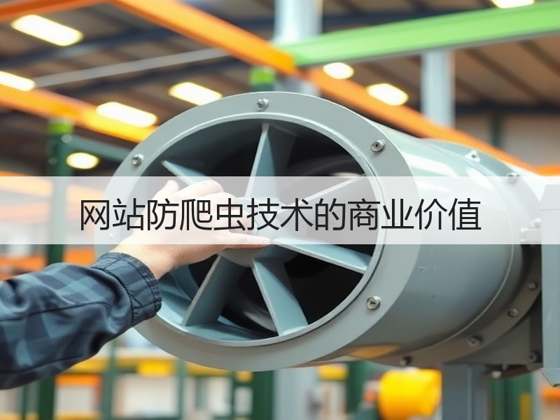 网站防爬虫技术的商业价值