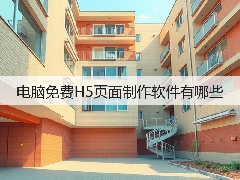 电脑免费H5页面制作软件有哪些