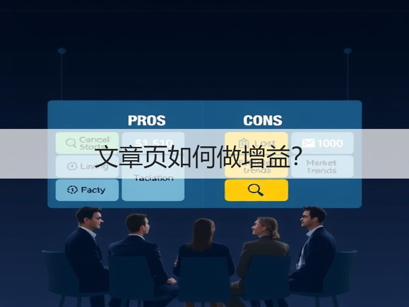 文章页如何做增益？