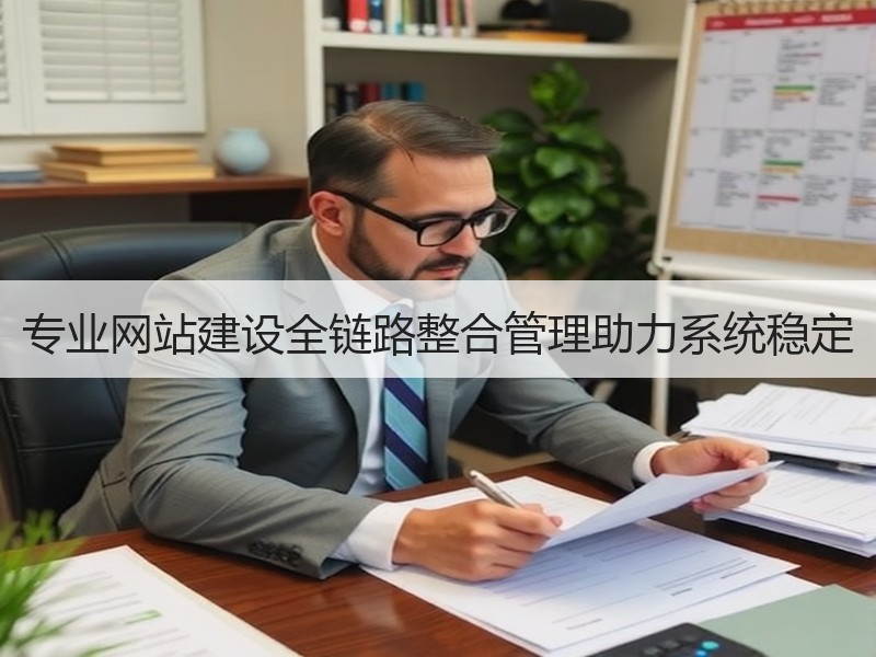 专业网站建设全链路整合管理助力系统稳定