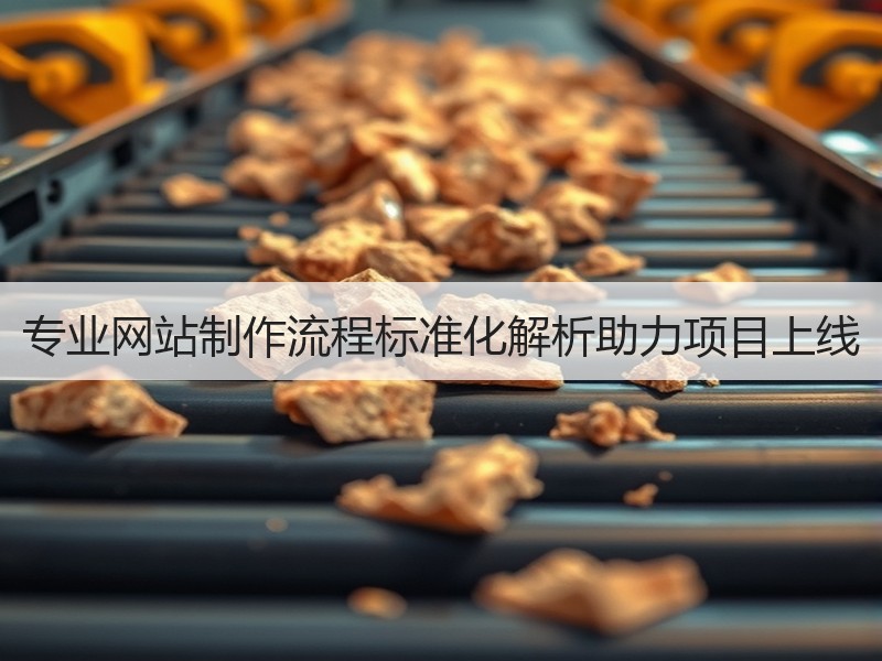 专业网站制作流程标准化解析助力项目上线