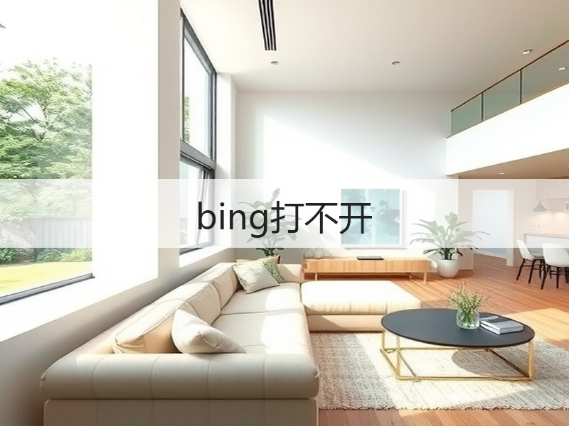 bing打不开