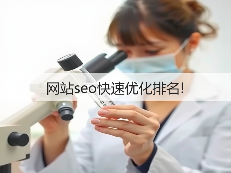 网站seo快速优化排名!