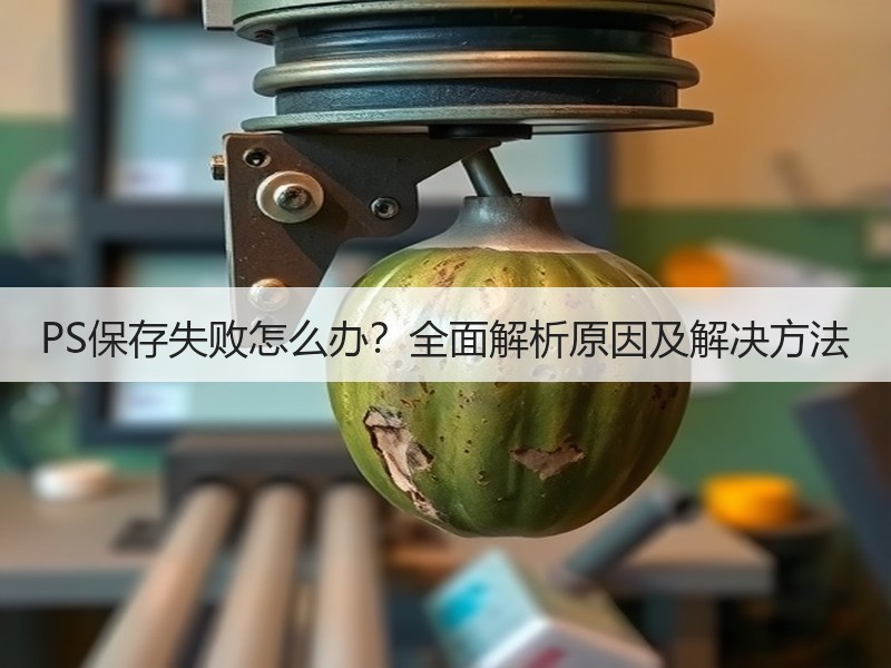 PS保存失败怎么办？全面解析原因及解决方法