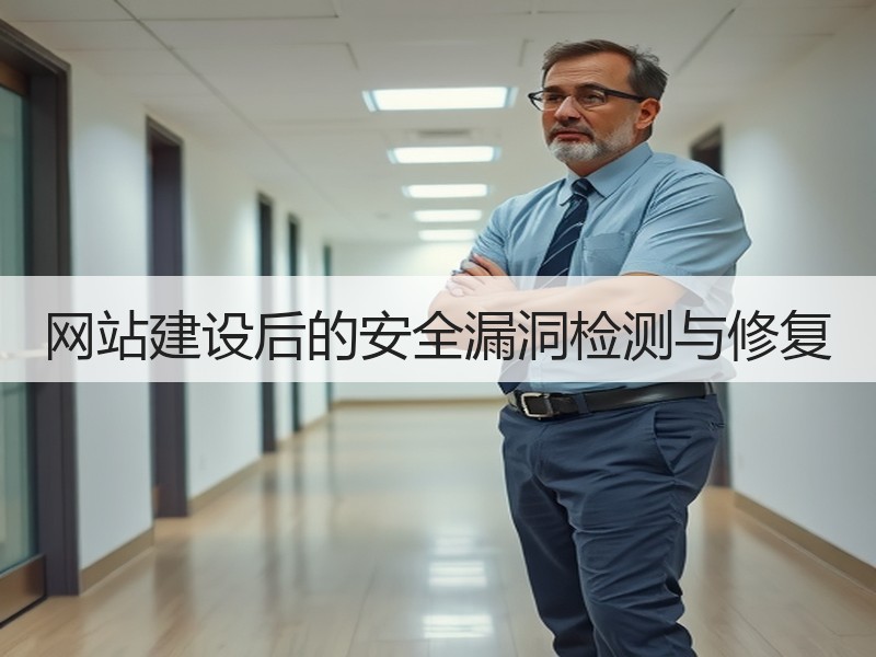 网站建设后的安全漏洞检测与修复