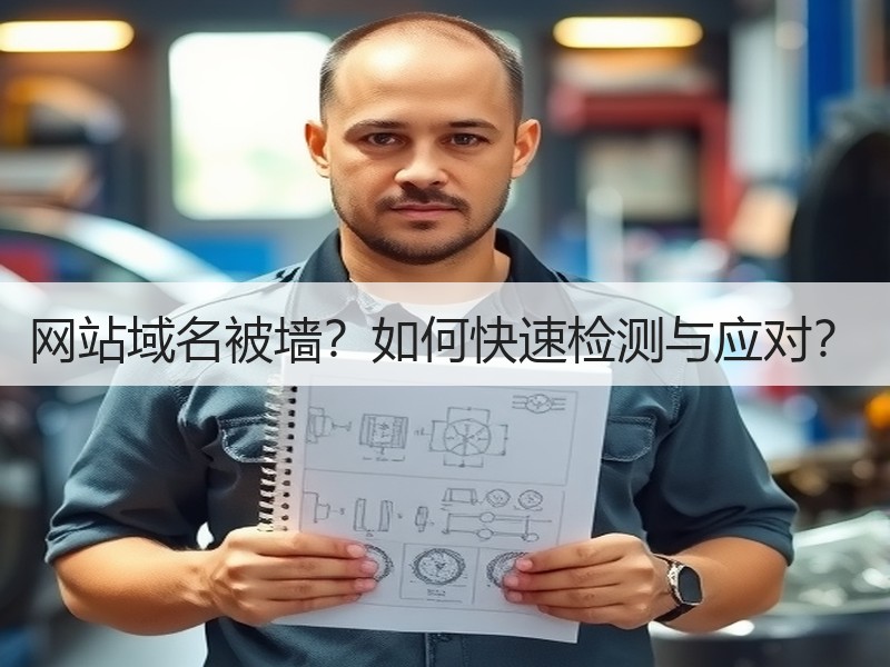 网站域名被墙？如何快速检测与应对？