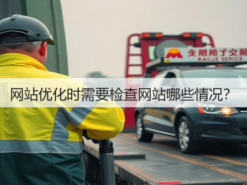 网站优化时需要检查网站哪些情况？