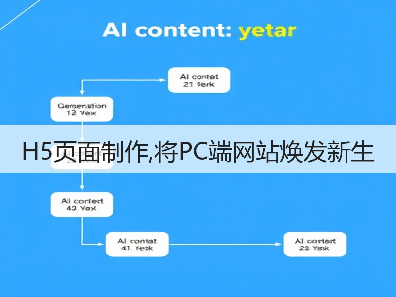 H5页面制作,将PC端网站焕发新生