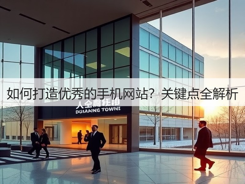 如何打造优秀的手机网站？关键点全解析