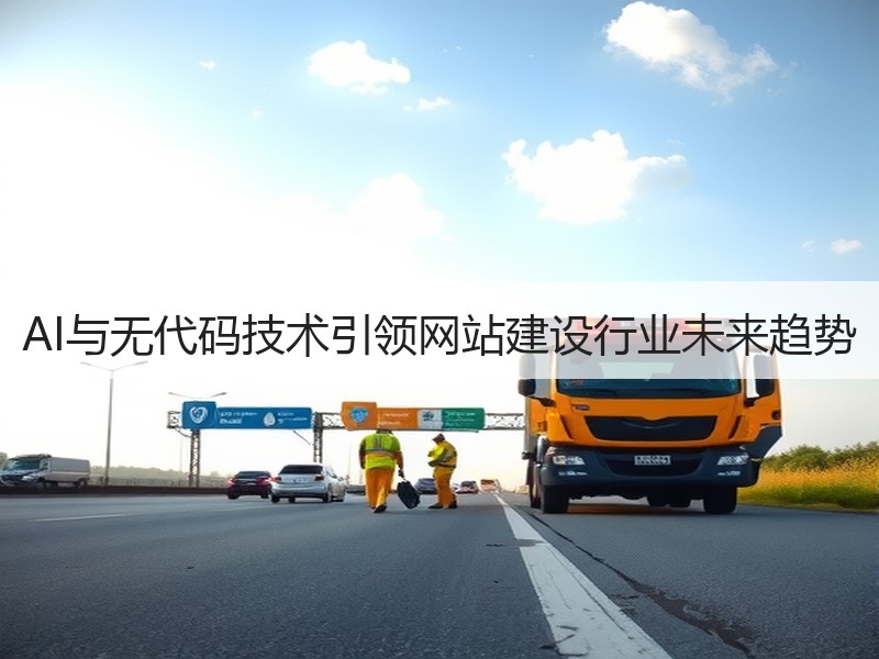 AI与无代码技术引领网站建设行业未来趋势