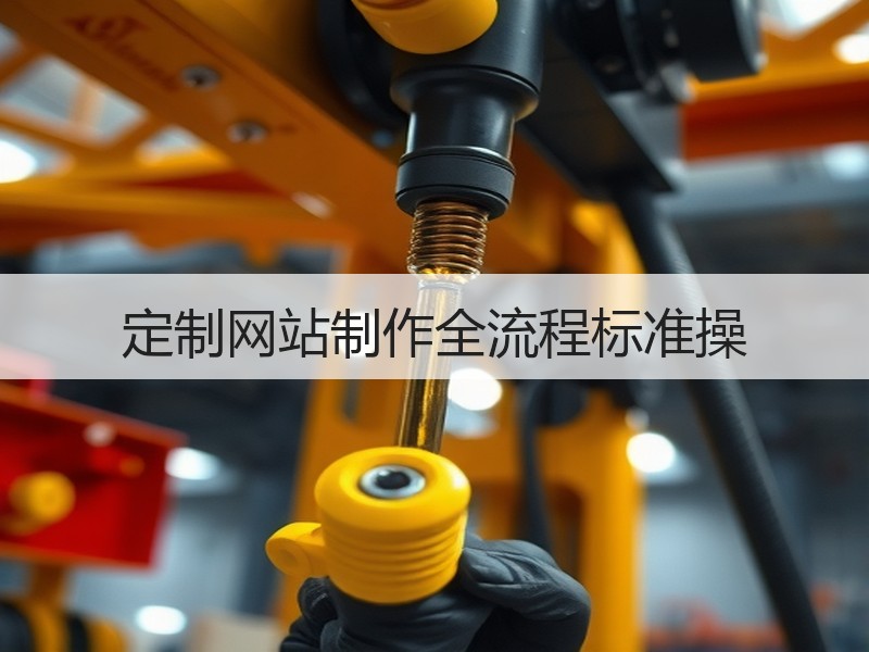 定制网站制作全流程标准操