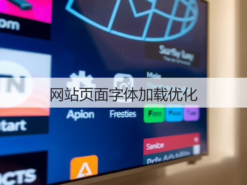 网站页面字体加载优化