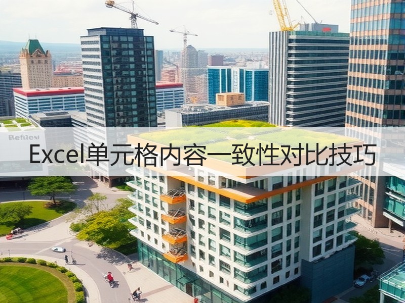 Excel单元格内容一致性对比技巧