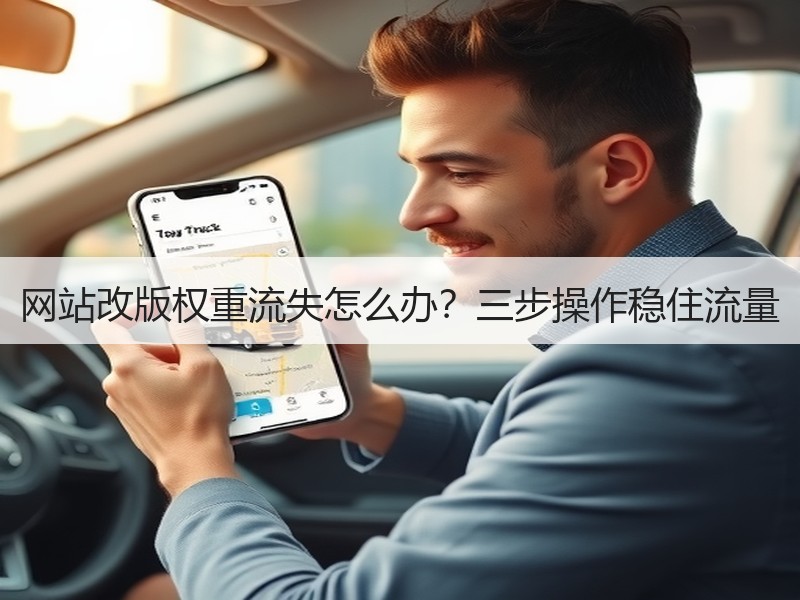 网站改版权重流失怎么办？三步操作稳住流量