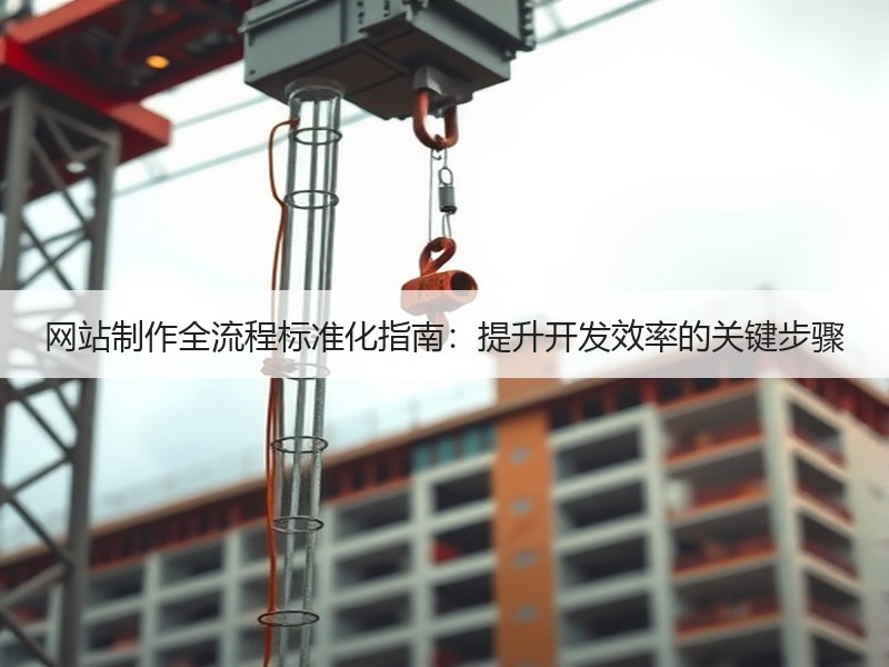 网站制作全流程标准化指南：提升开发效率的关键步骤