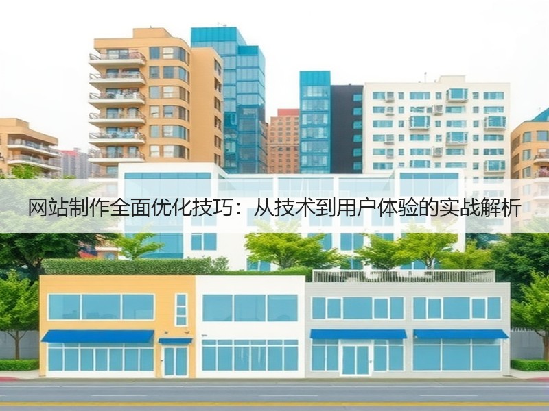 网站制作全面优化技巧：从技术到用户体验的实战解析