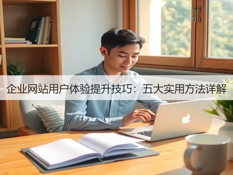 企业网站用户体验提升技巧：五大实用方法详解