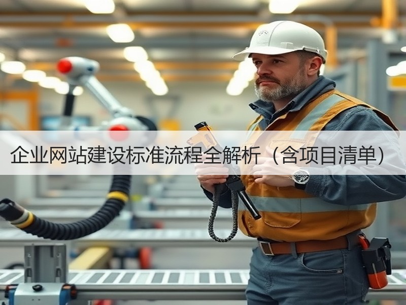 企业网站建设标准流程全解析（含项目清单）