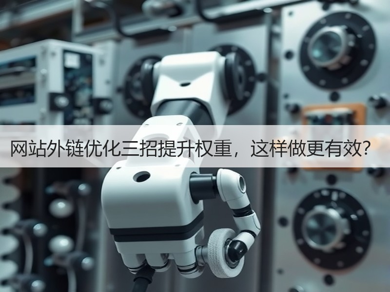 网站外链优化三招提升权重，这样做更有效？