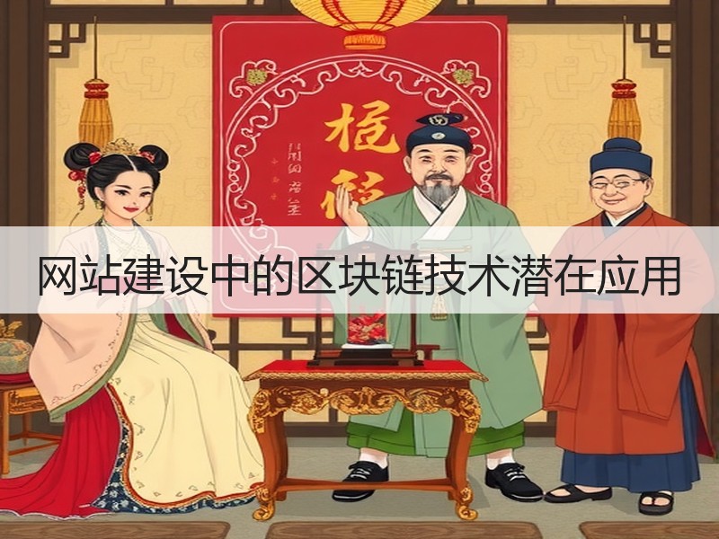 网站建设中的区块链技术潜在应用