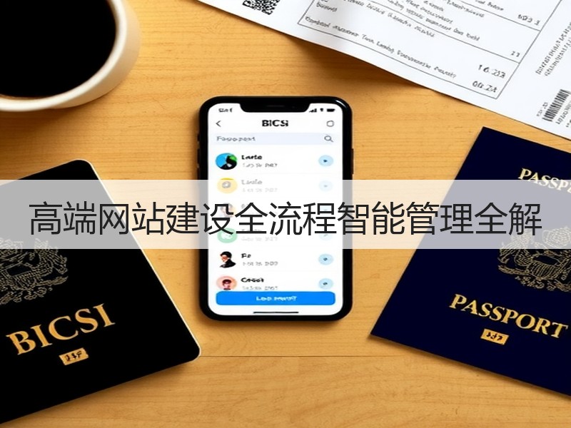 高端网站建设全流程智能管理全解