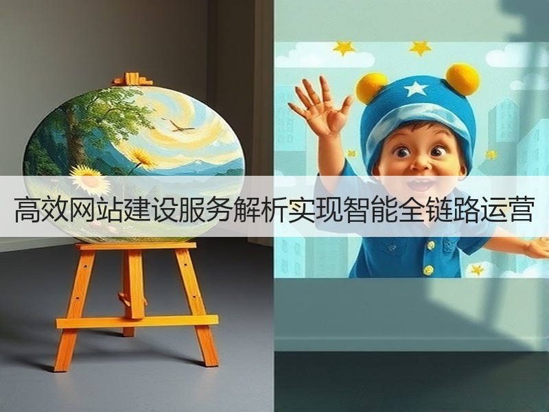 高效网站建设服务解析实现智能全链路运营