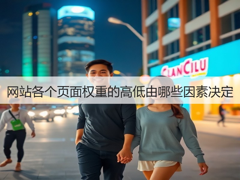 网站各个页面权重的高低由哪些因素决定