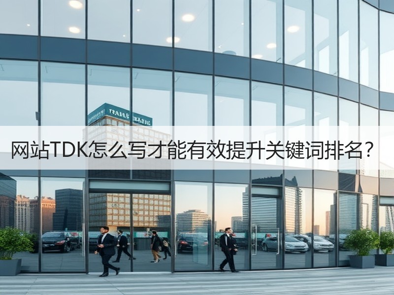 网站TDK怎么写才能有效提升关键词排名？