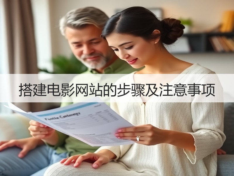 搭建电影网站的步骤及注意事项