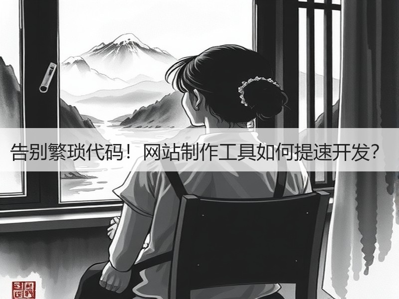 告别繁琐代码！网站制作工具如何提速开发？
