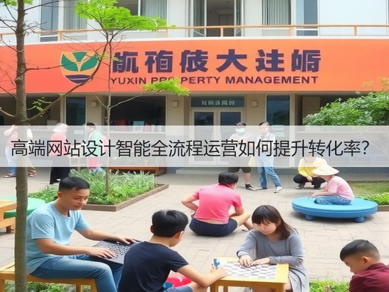 高端网站设计智能全流程运营如何提升转化率？