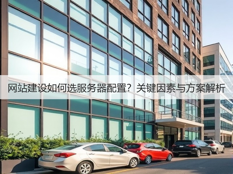 网站建设如何选服务器配置？关键因素与方案解析
