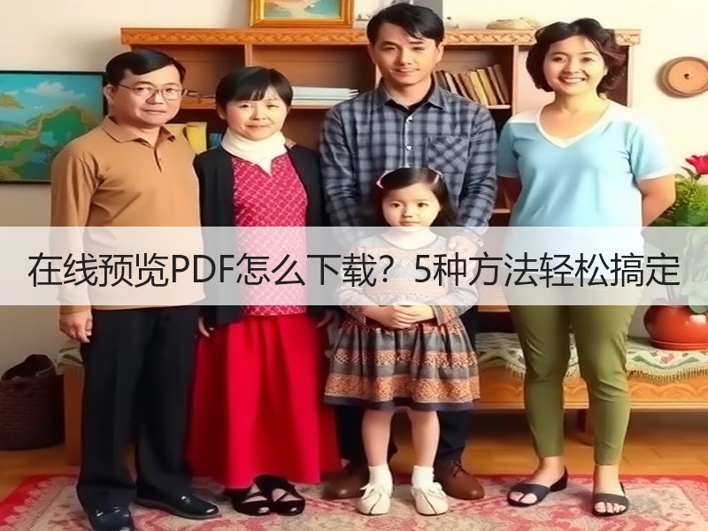 在线预览PDF怎么下载？5种方法轻松搞定