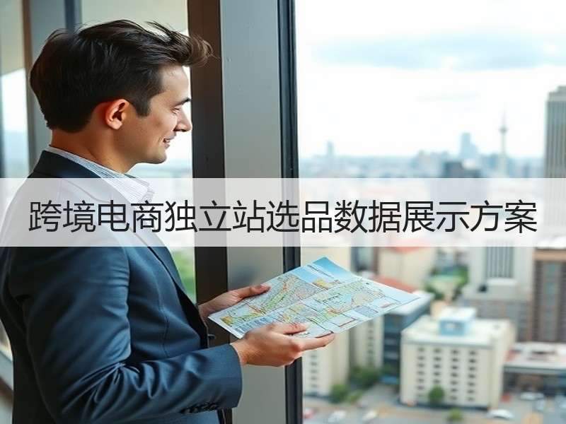 跨境电商独立站选品数据展示方案