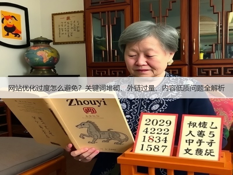 网站优化过度怎么避免？关键词堆砌、外链过量、内容低质问题全解析