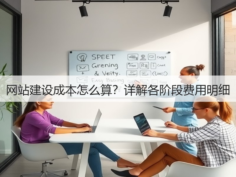 网站建设成本怎么算？详解各阶段费用明细
