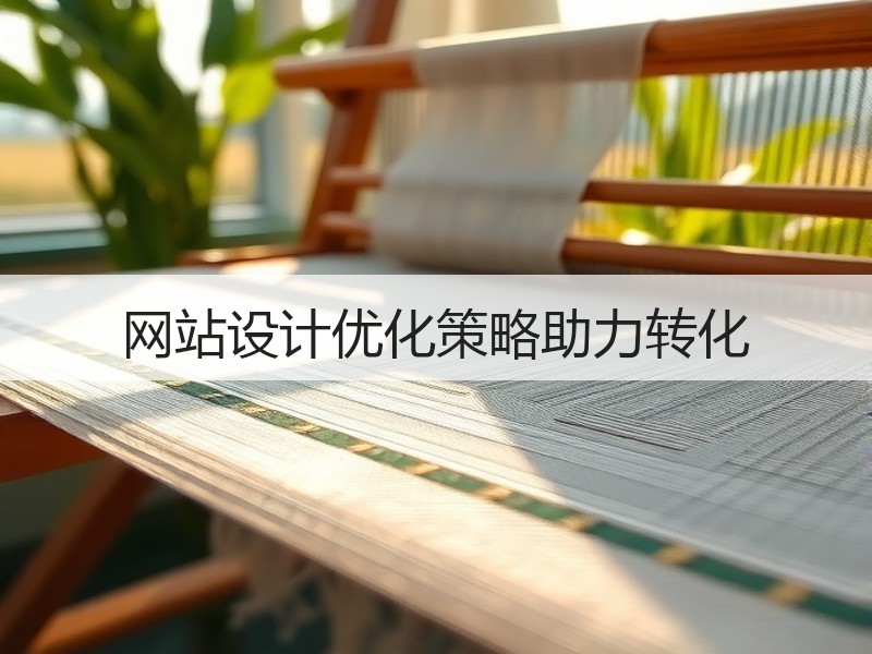 网站设计优化策略助力转化
